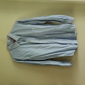 Izod Blue/Write stripe shirt